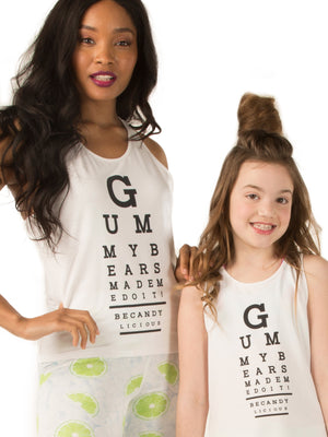 Eye Chart Tank - Youth