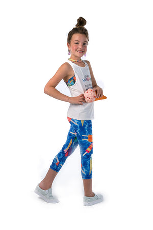 Pools and Popsicles Leggings - Youth
